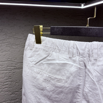 LACOSTE PREMİUM KETEN PANTOLON BEYAZ