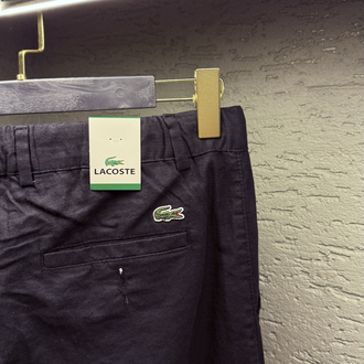 LACOSTE PREMİUM KETEN PANTOLON SİYAH