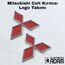 Mitsubishi Colt Kırmızı Logo Takımı