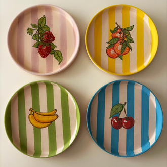 4’lü Pasta/Meyve Tabağı 