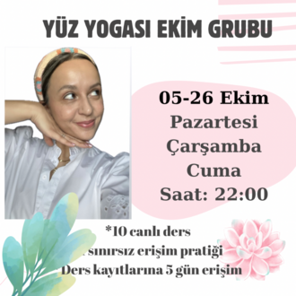 Yüz yogası ekim  grubu