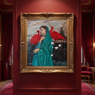 İBİS KUŞLARI VE GENÇ KADIN