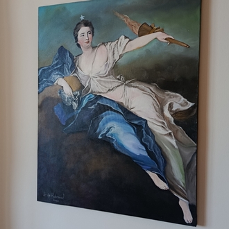 MADAME DE CHÂTEAUROUX EN AURORE PORTRESİ