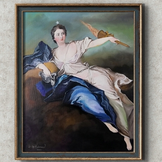 MADAME DE CHÂTEAUROUX EN AURORE PORTRESİ