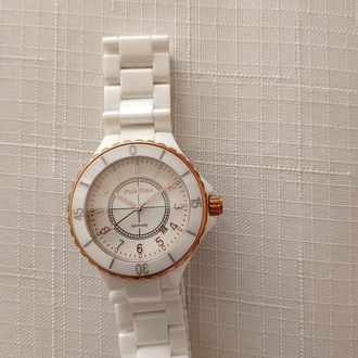 Orijinal Polo Time Seramik Kasa ve Kordon Kol saati 