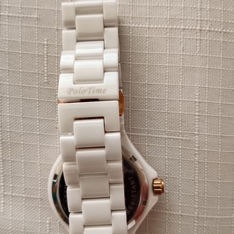 Orijinal Polo Time Seramik Kasa ve Kordon Kol saati 