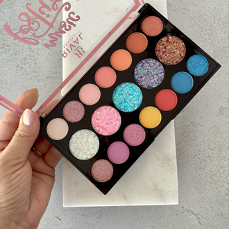 19 Renk Pigment Glitter Far Paketi