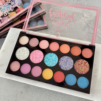 19 Renk Pigment Glitter Far Paketi