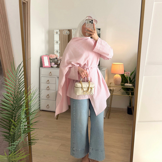 Keten kumaş tunik