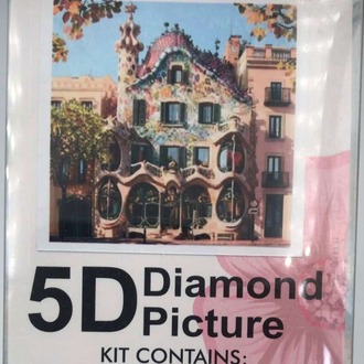 5D Diamond Painting 30x30 cm Elmas Mozaik Boncuklu Taşlı Goblen Pano Tablo Diamond Art