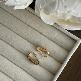 Çift Yaprak Earcuff