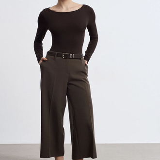 Dilvin kayık yaka bodysuit