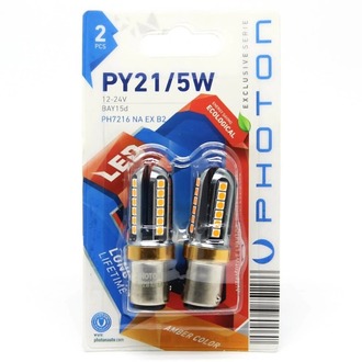 Photon P21W-5W Turuncu Led (Exclusive Series)