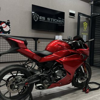SR 250 CANDY RED KAPLAMA 