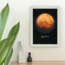 Mars Tablosu | 21x30cm