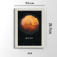 Mars Tablosu | 21x30cm