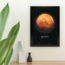 Mars Tablosu | 21x30cm