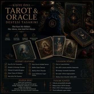 Kişiye Özel Tarot & Oracle Destesi Tasarımı