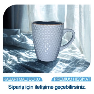 2 ÜRÜN TEK FİYAT - Gri - Gold çift renk  ve Pembe gövdeli turuncu saplı kupa bardak