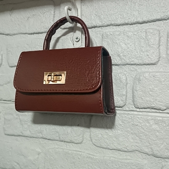 Bordo Renk El Çantası 