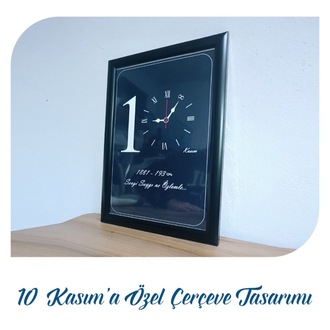 10 Kasıma Özel Çerçeve Tasarımı