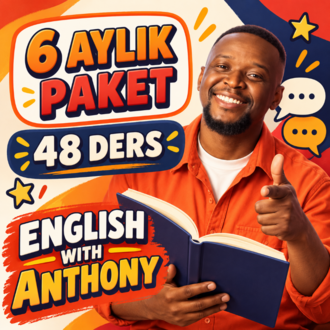 6 Aylık İngilizce Paketi – Haftada 2 Ders