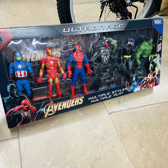 6 LI ÖZEL MARVEL OYUNCAK SETİ