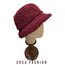 Bordo Bucket Şapka