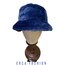 SAKS MAVİ PELUŞ BUCKET ŞAPKA