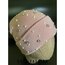 ÜZERİ İNCİLİ PEMBE BERE