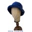 SAKS MAVİ PELUŞ BUCKET ŞAPKA