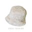 BEJ PELUŞ BUCKET ŞAPKA