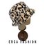 Leopar Desenli Peluş Vizon Bucket Şapka