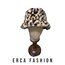 Leopar Desenli Peluş Vizon Bucket Şapka