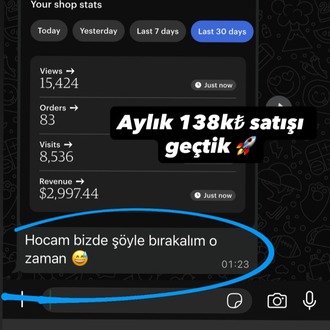 Etsy MasterClass Diamond Birebir Danışmanlık