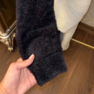 Uzun Angora Hırka
