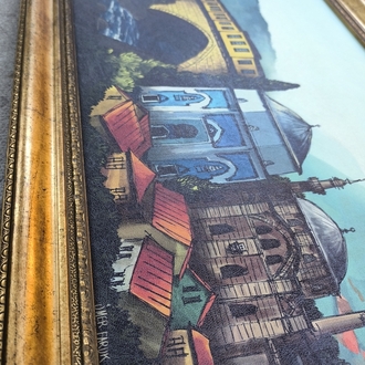 Bursa Panoraması Kanvas Tablo 