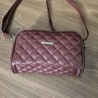 Eko Guess Bordo 2 Bölmeli Omuz ve Çapraz Çanta