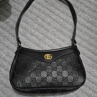 Eko Gucci Siyah Baget Çanta 