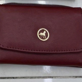 Polo Cüzdan Bordo