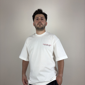 RSP-Beyaz Tour Baskılı Tişört 