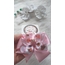 Pembe 3Boyutlu Cup Cake Pens Toka