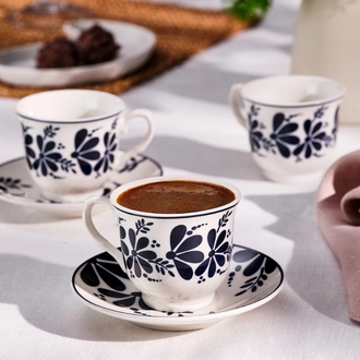 Emsan 6 kişilik kahve fincan takımı 
