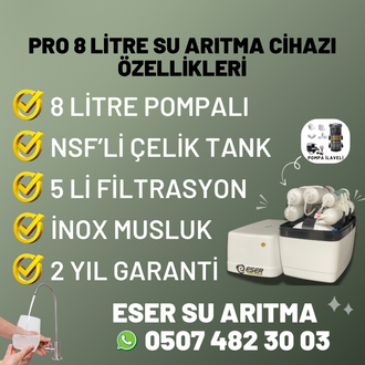 8 Litre Pompalı