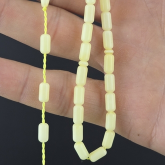 Bürokrat Boy Orjinal Damla Kehribar 4x8 mm