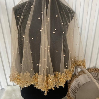 Luxuriöses Henna-Set in Gold | EW-292696