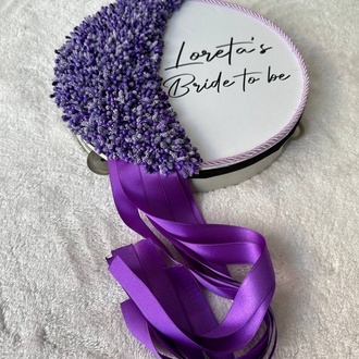Personalisierter Braut-Def im Knospen-Design mit speziellem Fotodruck | EW-292686