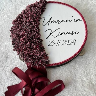 Personalisierter Braut-Def im Knospen-Design mit speziellem Fotodruck | EW-292682