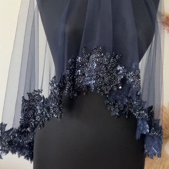 Henna-Set: Elegante Kombination aus Blau und Marineblau | EW-292693