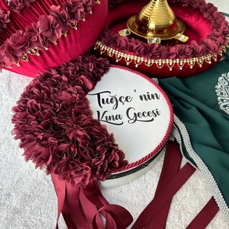 Noble Burgundy Henna-Set | EW-292684
